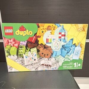 LEGO DUPLO Creative Building Time Set 10978, 120 Pieces, Complete, Bear, Giraffe